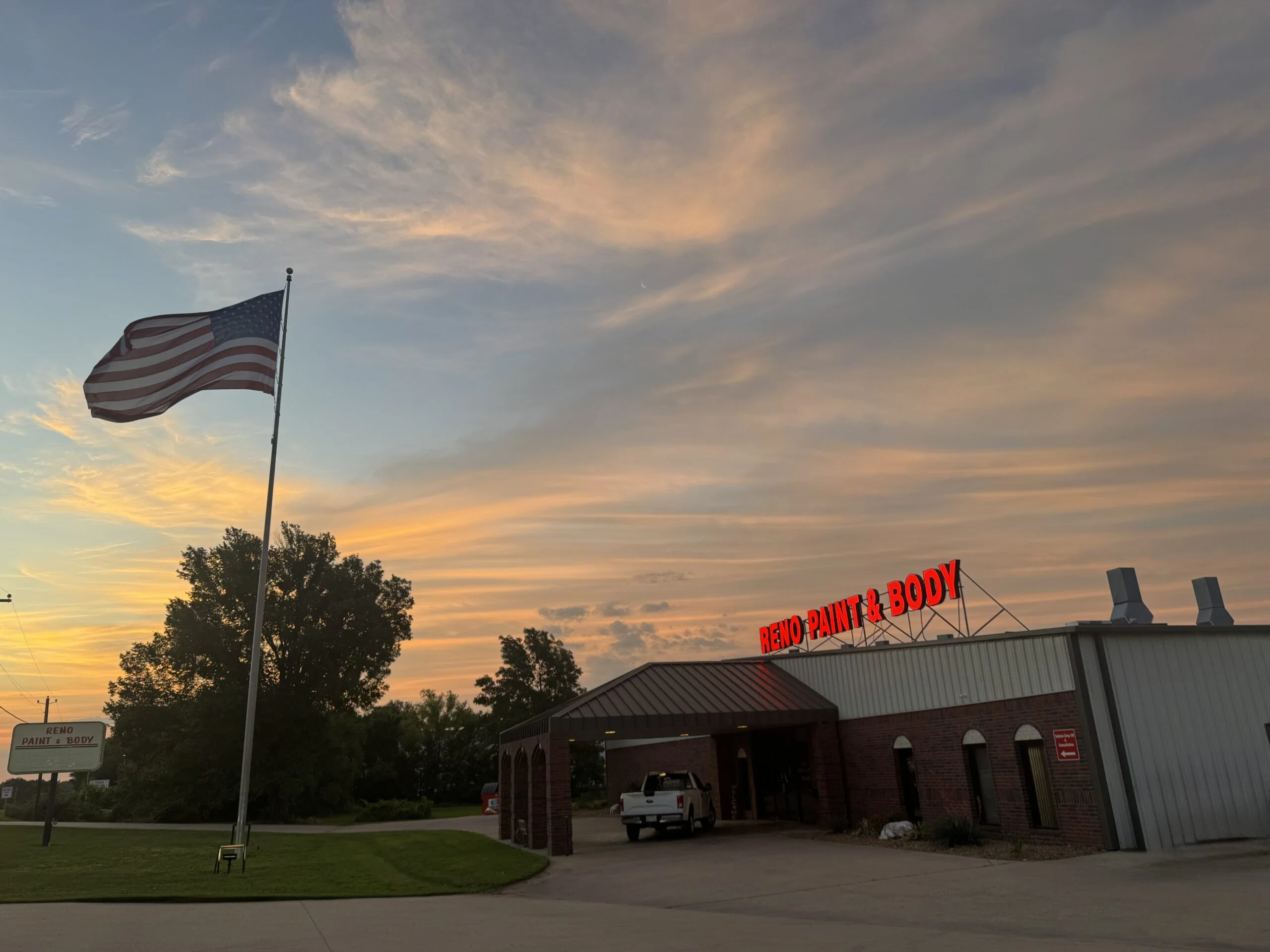 The shop's background image