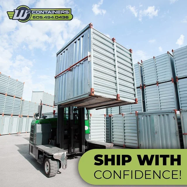 Trust our shipping containers for safe and secure transporta
