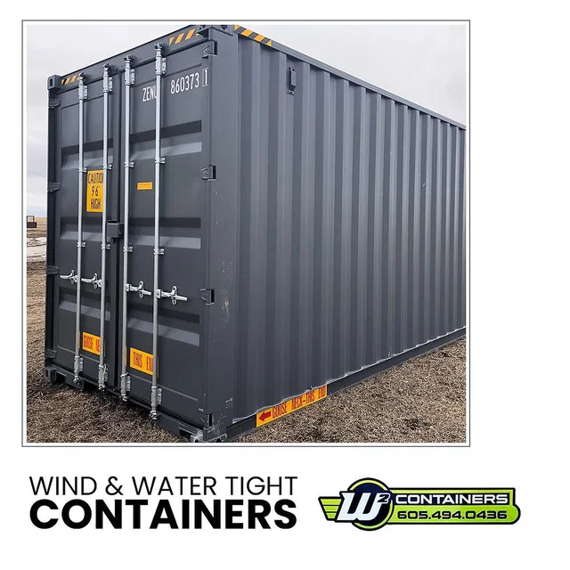 Discover the durability of wind and watertight shipping cont