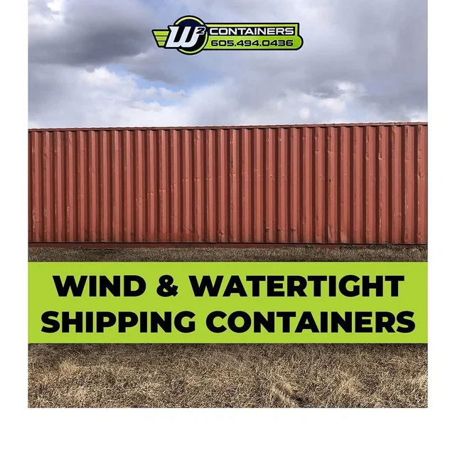 Discover the durability of wind and watertight shipping cont