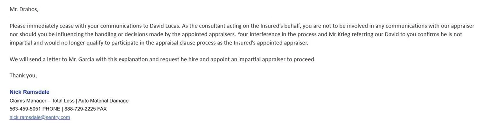 CLAIMS MANAGER SPOTLIGHT: NICK RAMSDALE Sentry

Today we're ...