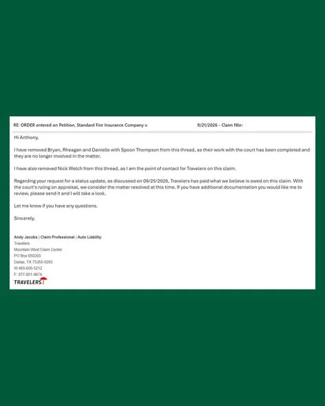 Travelers Insurance we have a serious question.

Do you trai...