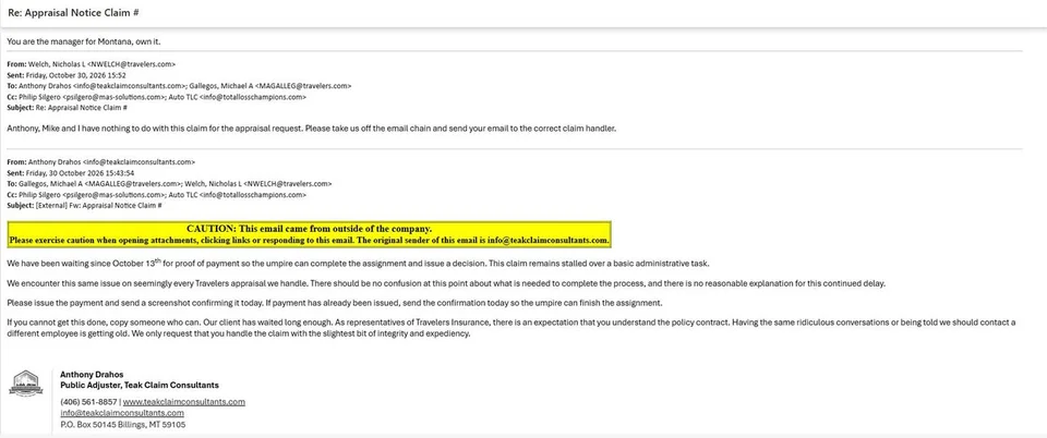 Travelers Insurance this is getting ridiculous. You make it ...