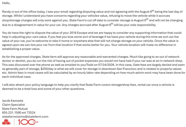 @statefarm we actually agree with you… On ONE thing.

State 