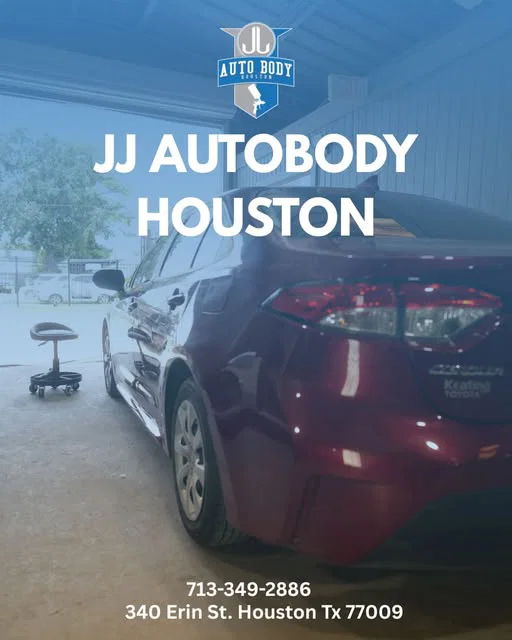 Crash? Don’t stress. JJ Autobody Houston handles the rest. #...