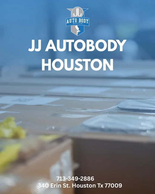 Crash? Don’t stress. JJ Autobody Houston handles the rest. #...