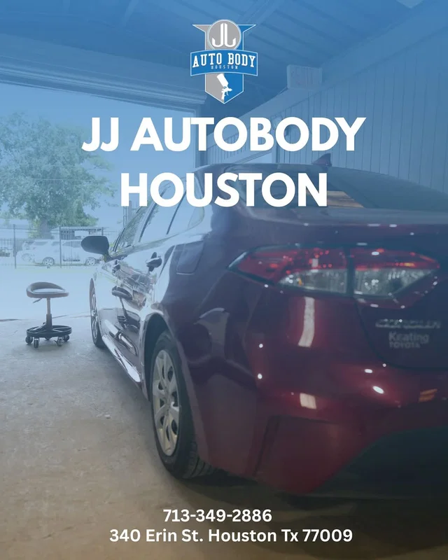 Crash? Don’t stress. JJ Autobody Houston handles the rest. #